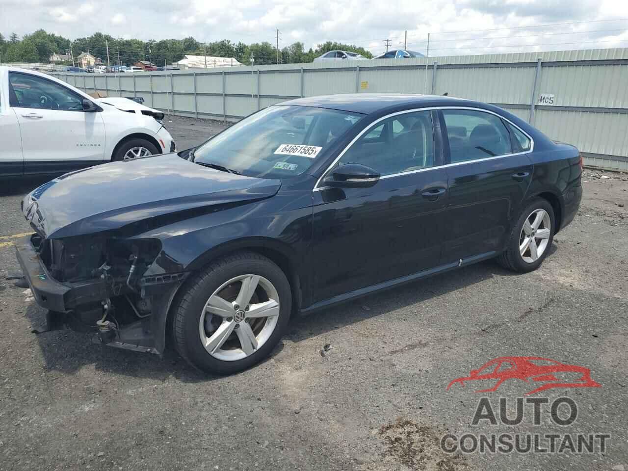 VOLKSWAGEN PASSAT 2012 - 1VWBP7A31CC072461