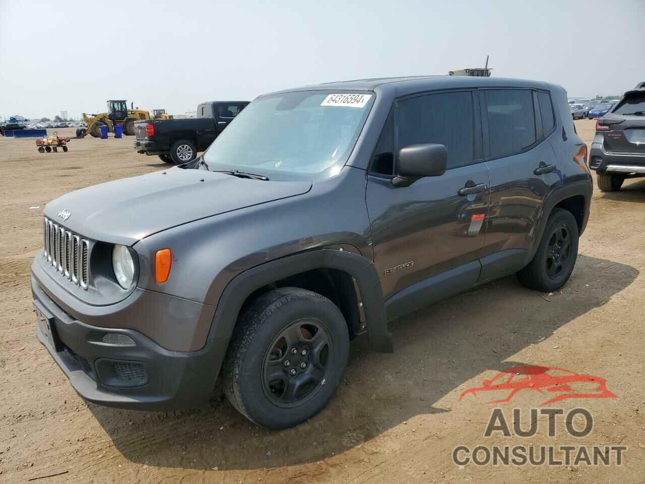 JEEP RENEGADE 2016 - ZACCJBAW5GPC71326