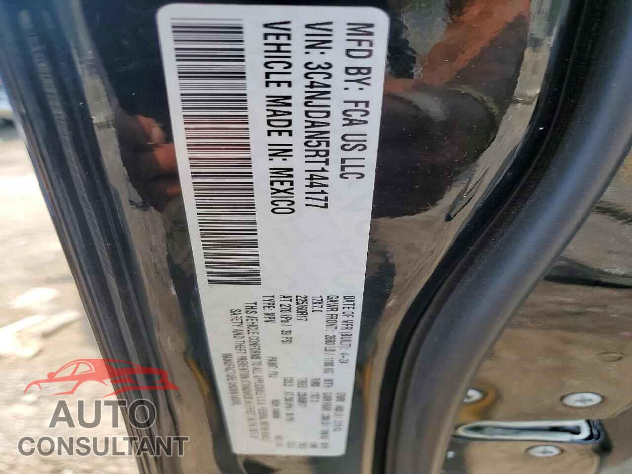 JEEP COMPASS 2024 - 3C4NJDAN5RT144177