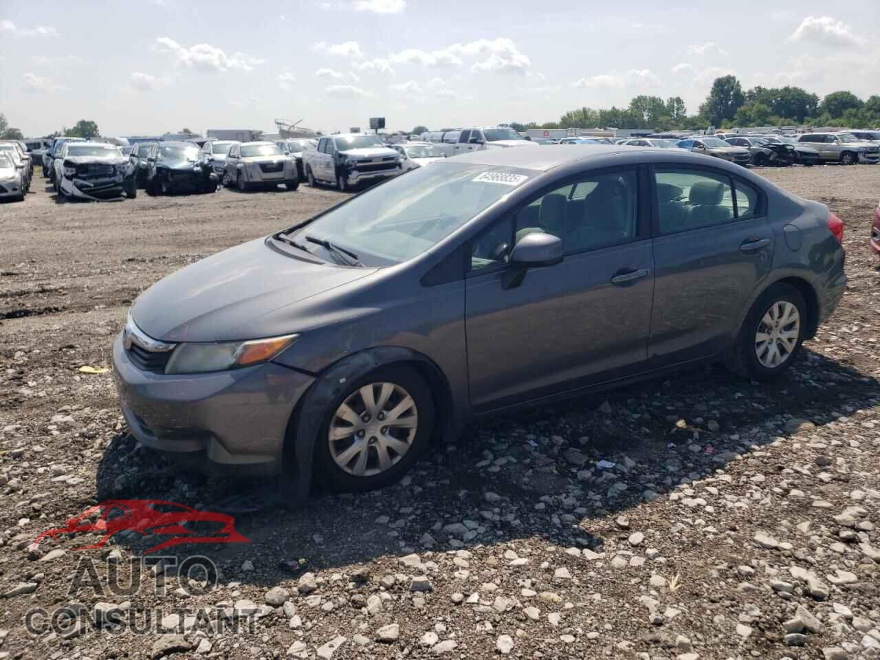 HONDA CIVIC 2012 - 19XFB2F52CE076110