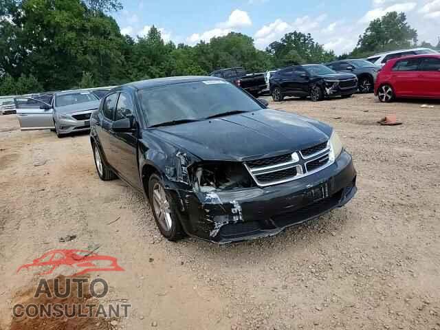 DODGE AVENGER 2012 - 1C3CDZCB0CN126194