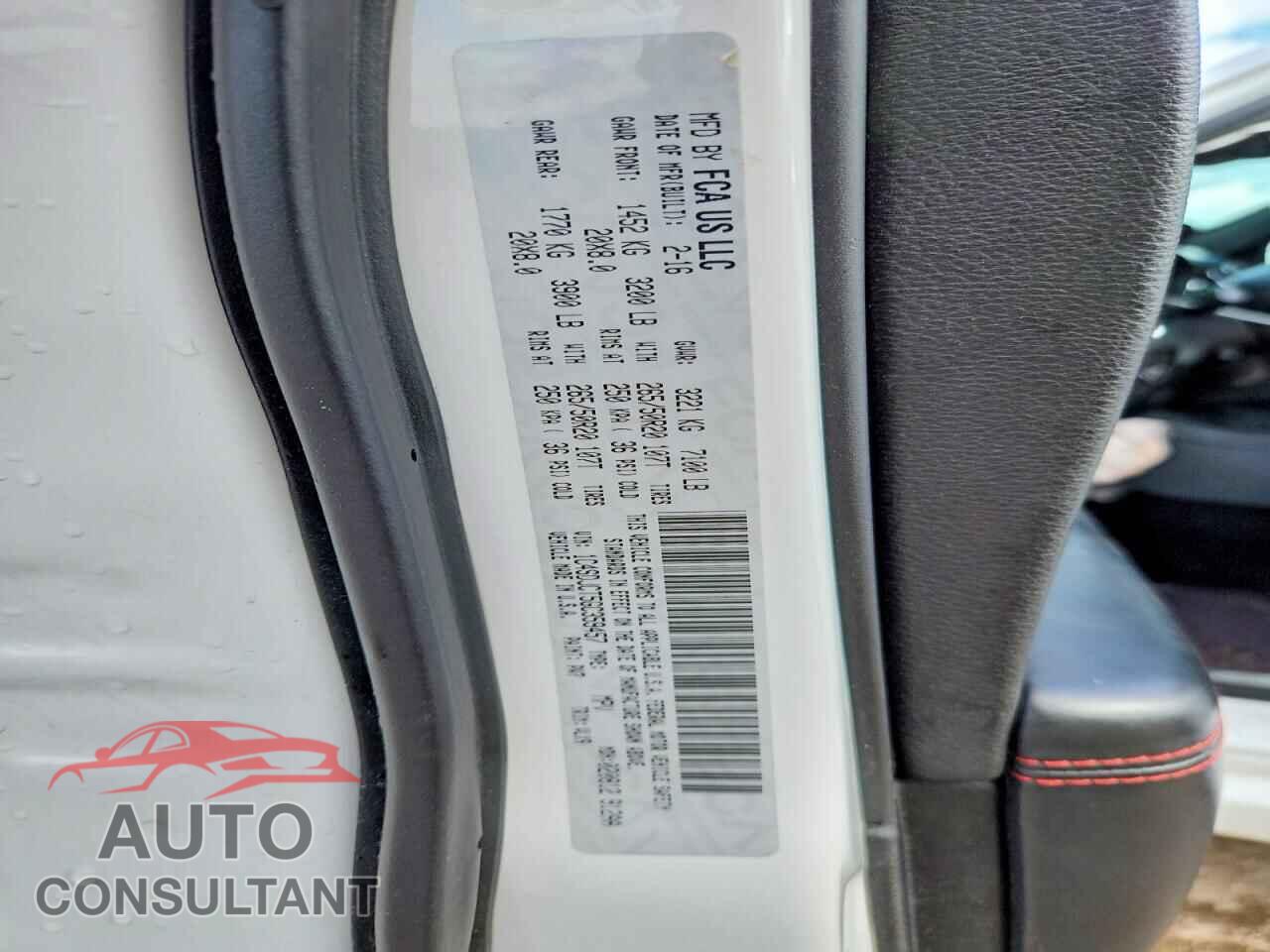 DODGE DURANGO 2016 - 1C4SDJCT5GC359457