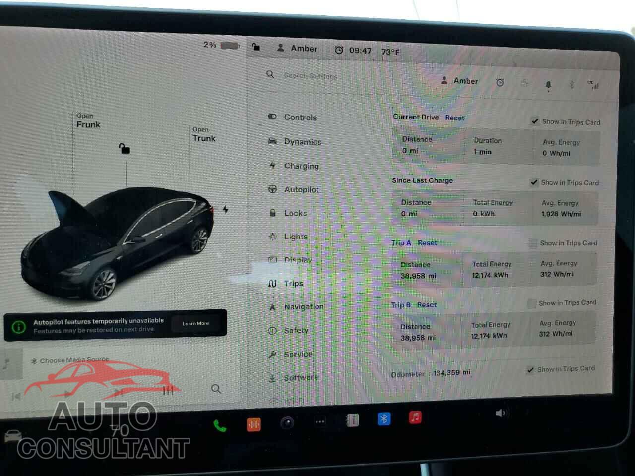TESLA MODEL 3 2018 - 5YJ3E1EB2JF185394