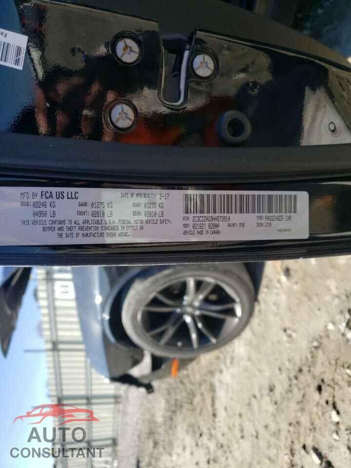 DODGE CHALLENGER 2017 - 2C3CDZAG9HH573914