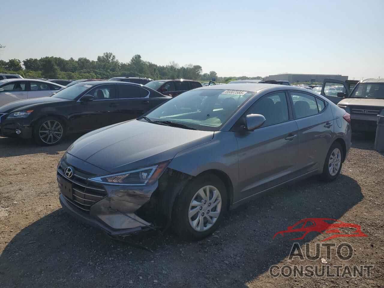 HYUNDAI ELANTRA 2019 - KMHD74LF5KU867647