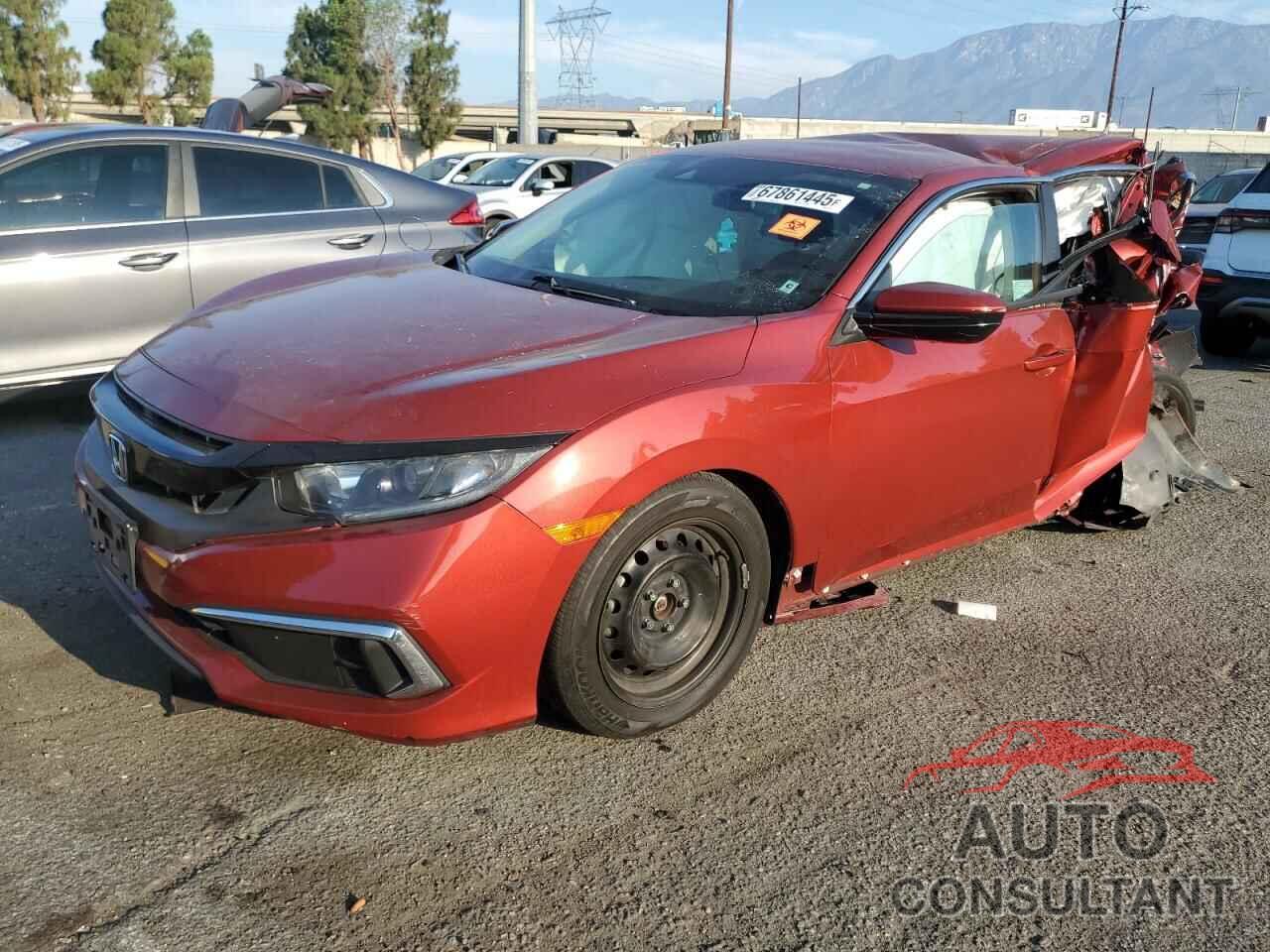 HONDA CIVIC 2019 - 19XFC2F61KE214272