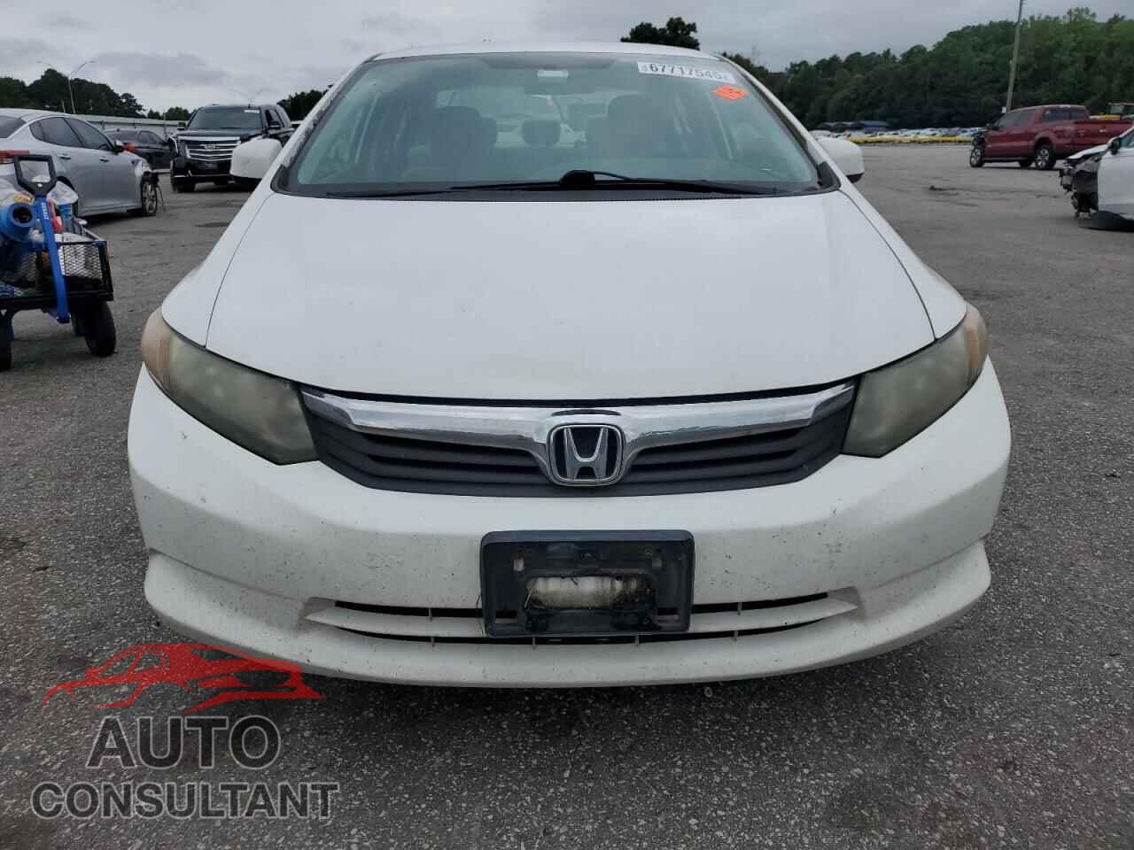 HONDA CIVIC 2012 - 19XFB2F58CE323596