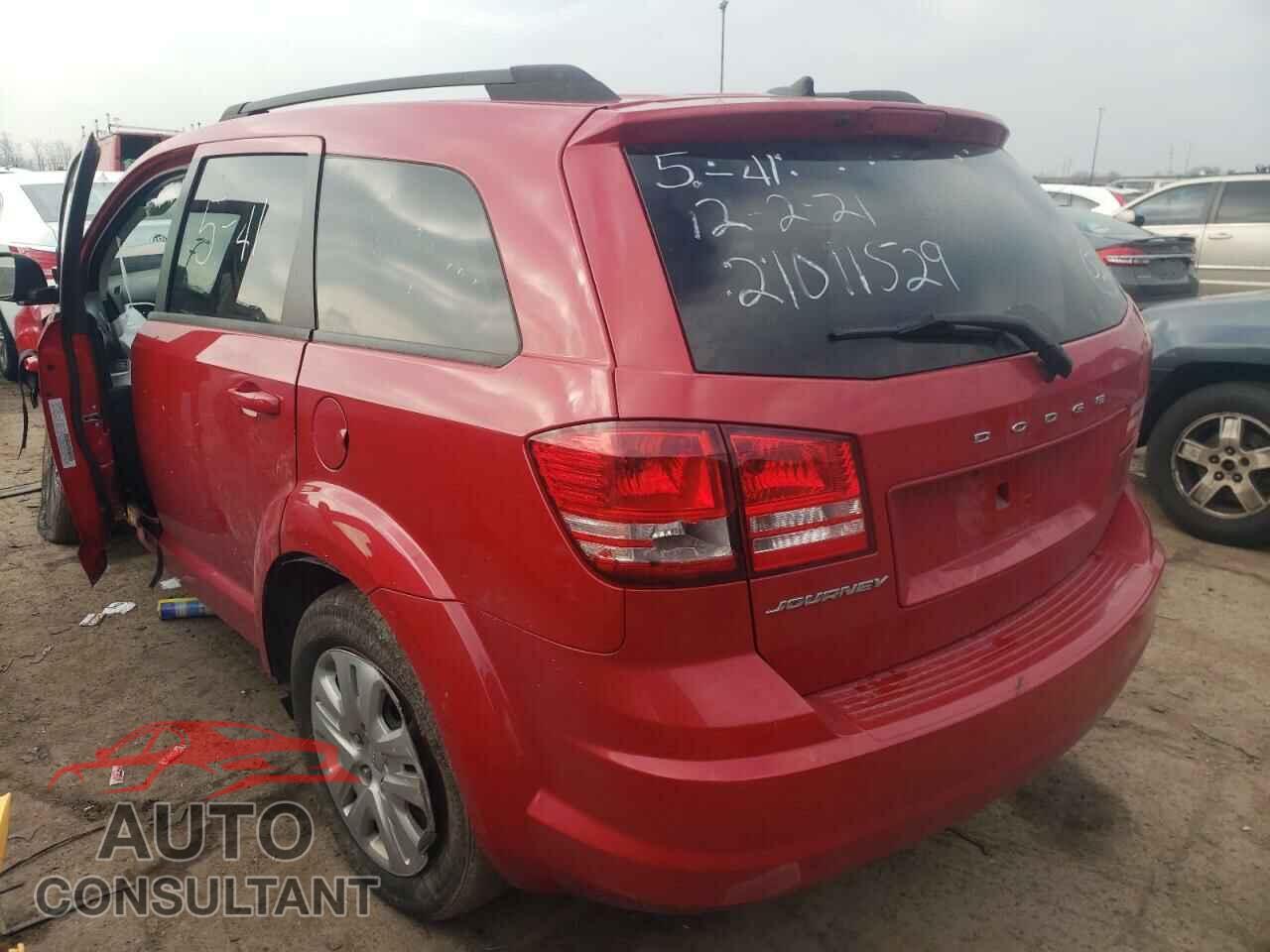 DODGE JOURNEY 2016 - 3C4PDCAB4GT215219