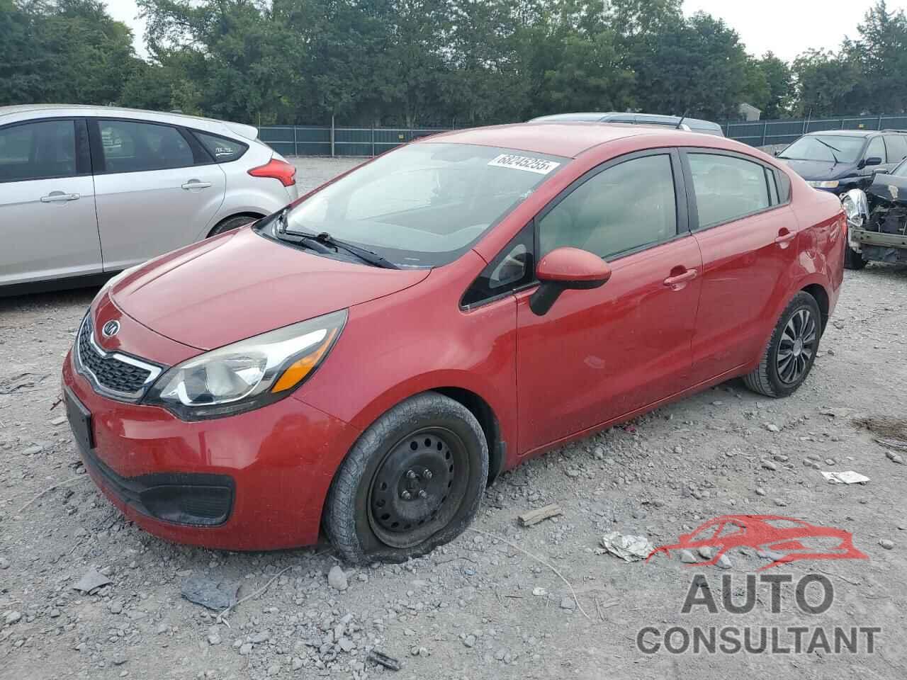KIA RIO 2012 - KNADN4A39C6051014