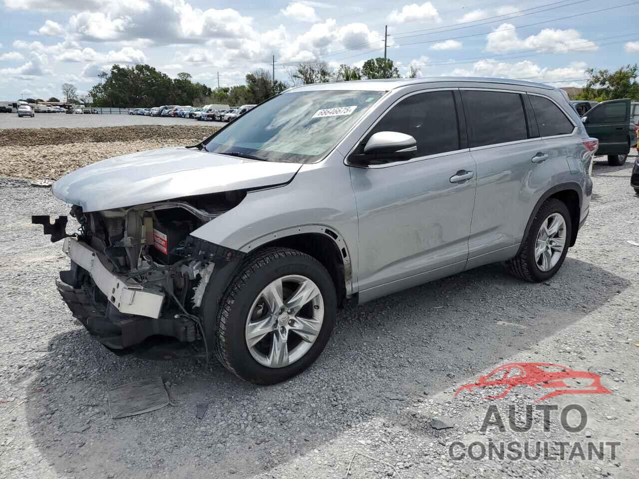TOYOTA HIGHLANDER 2014 - 5TDDKRFH5ES009455