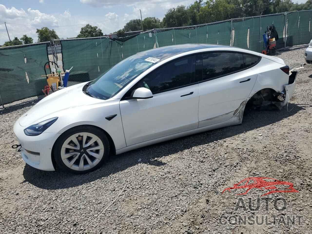 TESLA MODEL 3 2022 - 5YJ3E1EB3NF118955