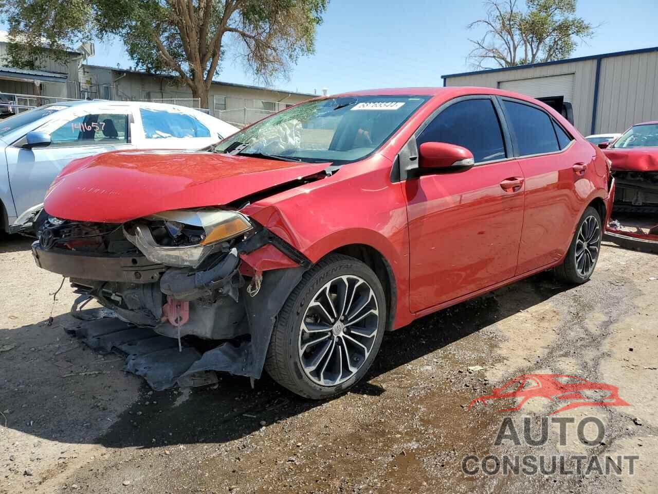 TOYOTA COROLLA 2016 - 2T1BURHE7GC603075