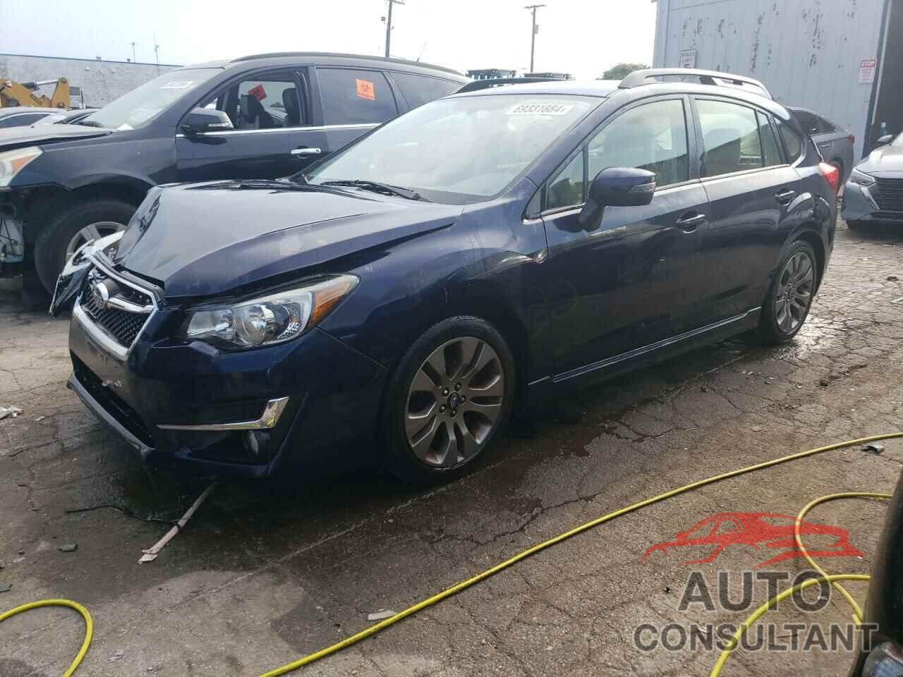 SUBARU IMPREZA 2016 - JF1GPAP65GH345360