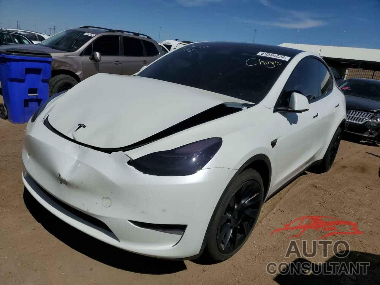 TESLA MODEL Y 2021 - 5YJYGDEE1MF265074