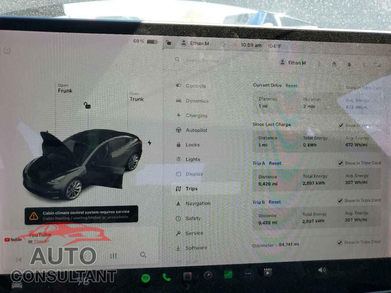 TESLA MODEL 3 2022 - 5YJ3E1EBXNF127250