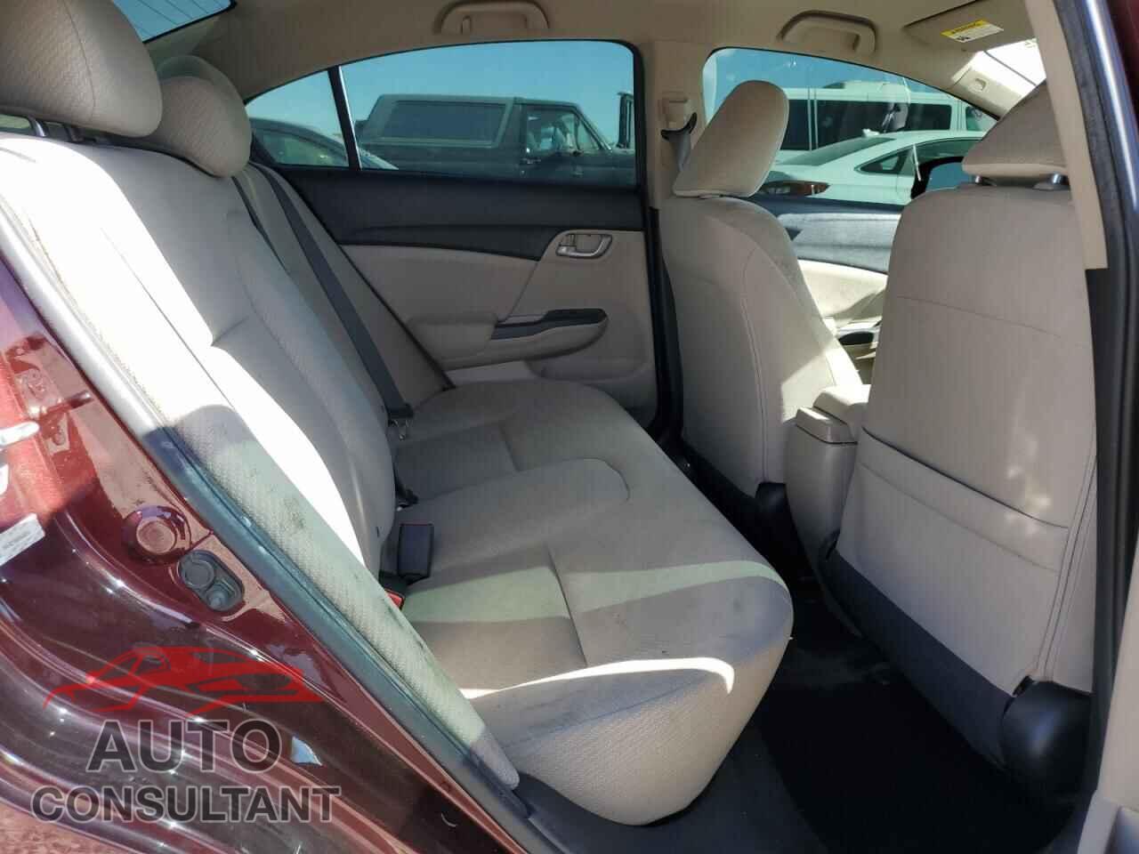 HONDA CIVIC 2013 - 19XFB2F58DE045316