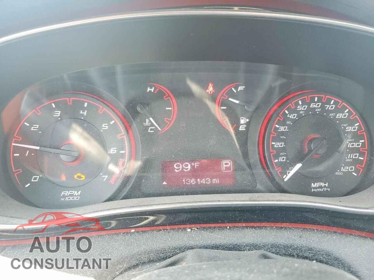 DODGE DART 2015 - 1C3CDFBBXFD112782