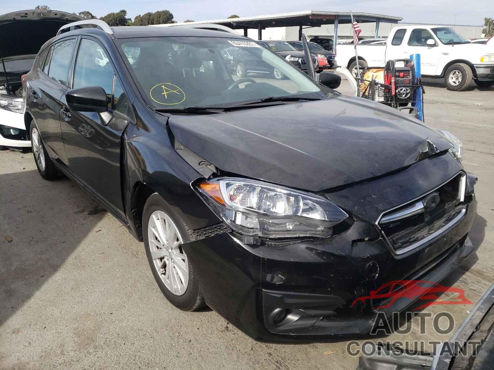 SUBARU IMPREZA 2017 - 4S3GTAD69H3718425