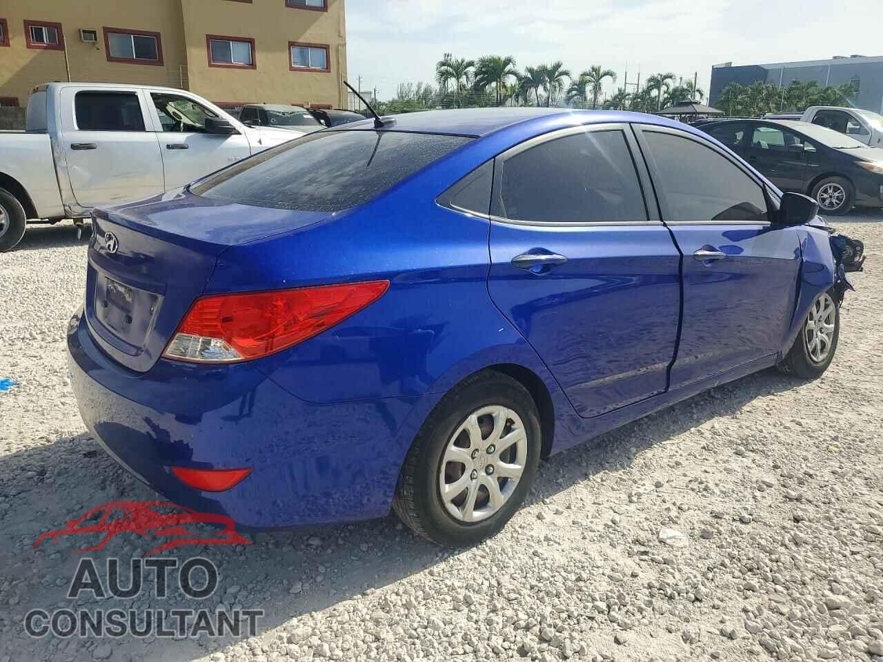 HYUNDAI ACCENT 2013 - KMHCT4AE3DU529183