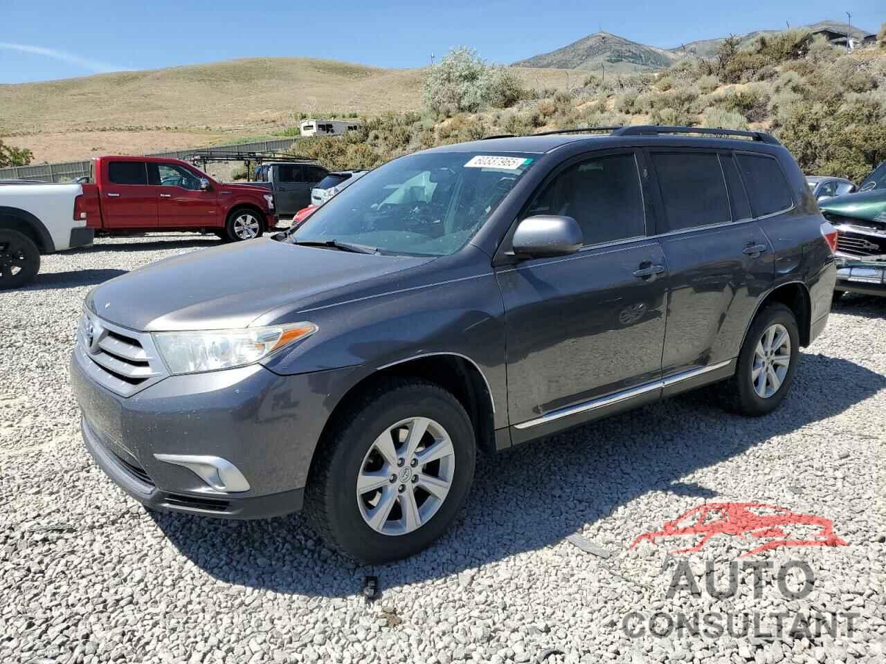 TOYOTA HIGHLANDER 2013 - 5TDBK3EH4DS247902