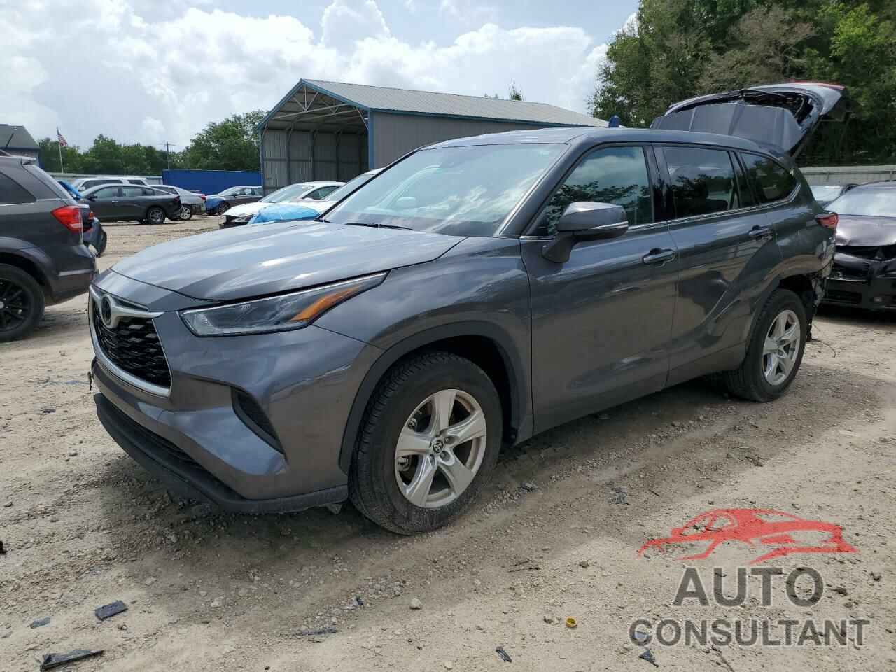 TOYOTA HIGHLANDER 2021 - 5TDCZRAH4MS537596