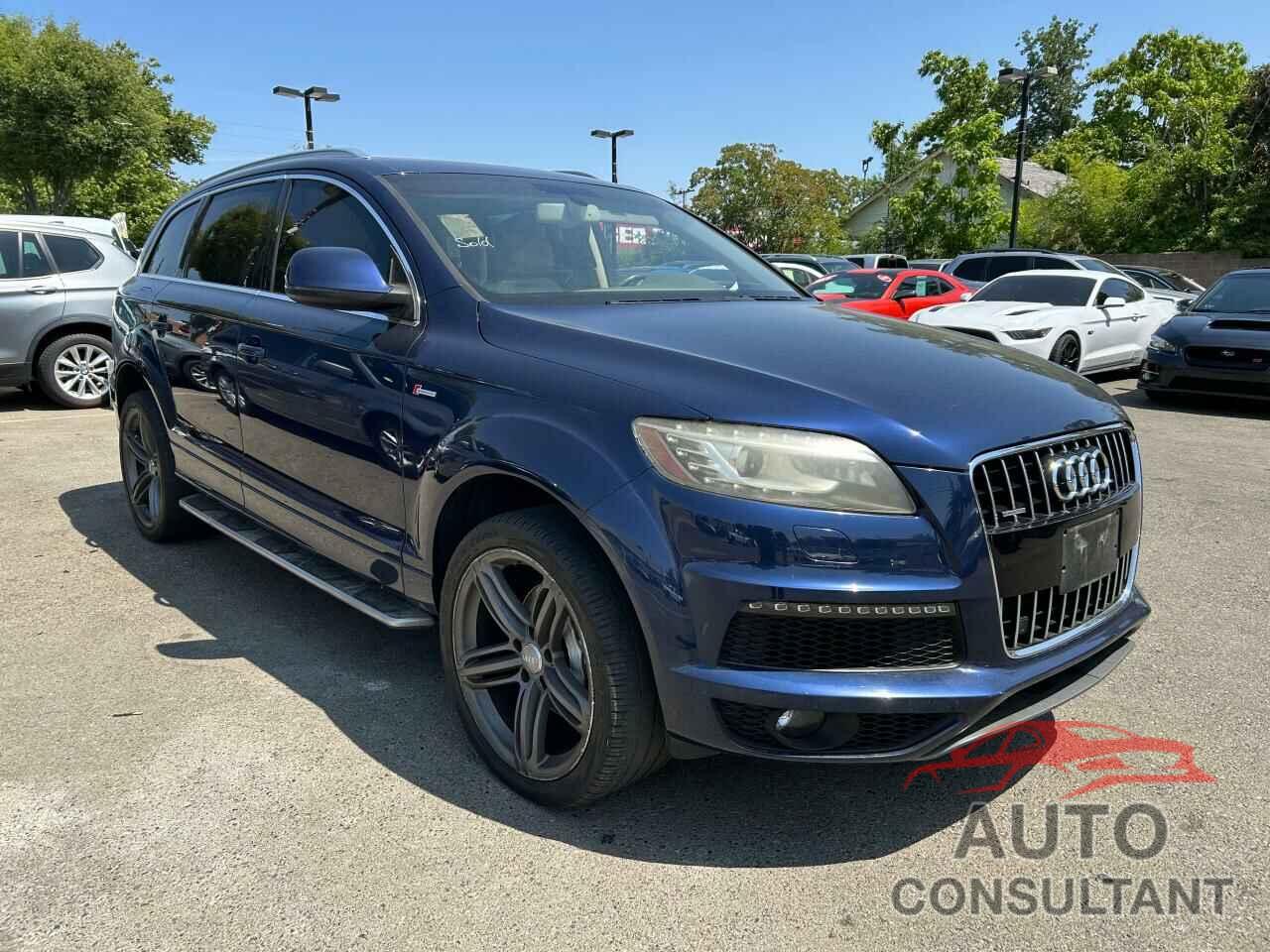 AUDI Q7 2012 - WA1DGAFE6CD008357