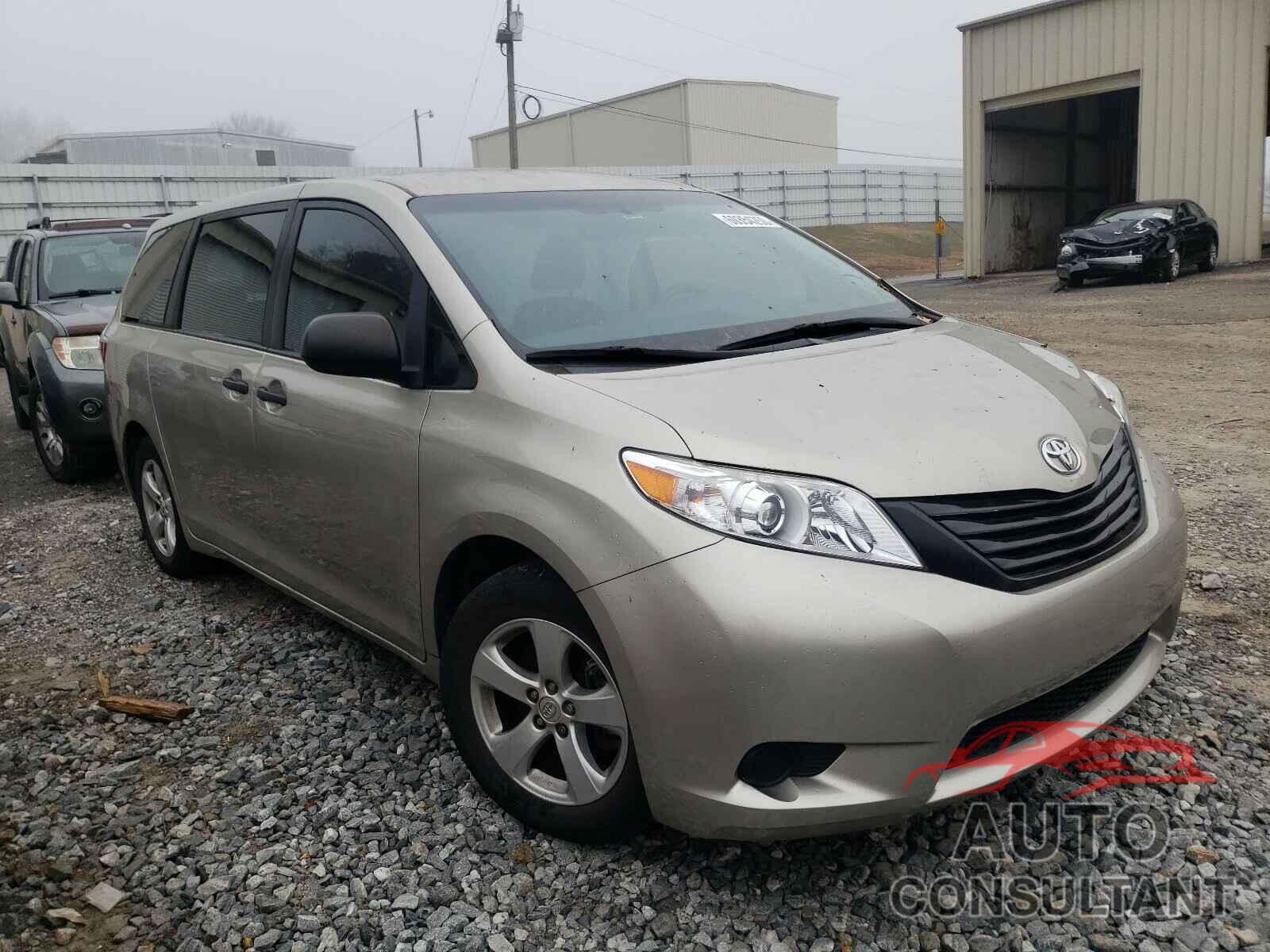 TOYOTA SIENNA 2017 - 5TDZZ3DC1HS895414