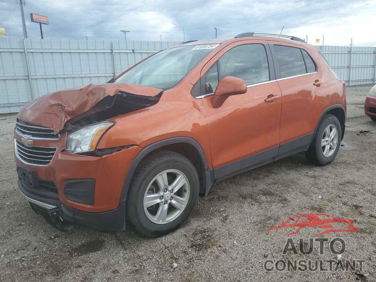 CHEVROLET TRAX 2016 - KL7CJPSB7GB694280