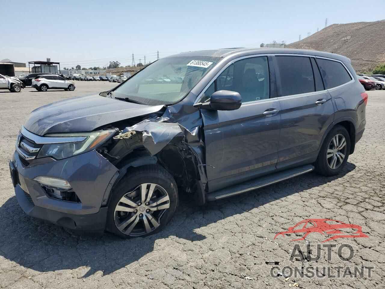 HONDA PILOT 2017 - 5FNYF5H54HB031750