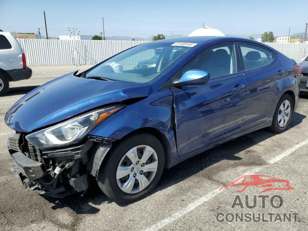 HYUNDAI ELANTRA 2016 - 5NPDH4AE9GH720826