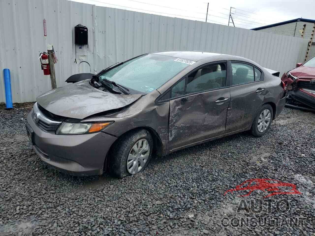 HONDA CIVIC 2012 - 2HGFB2F54CH578588