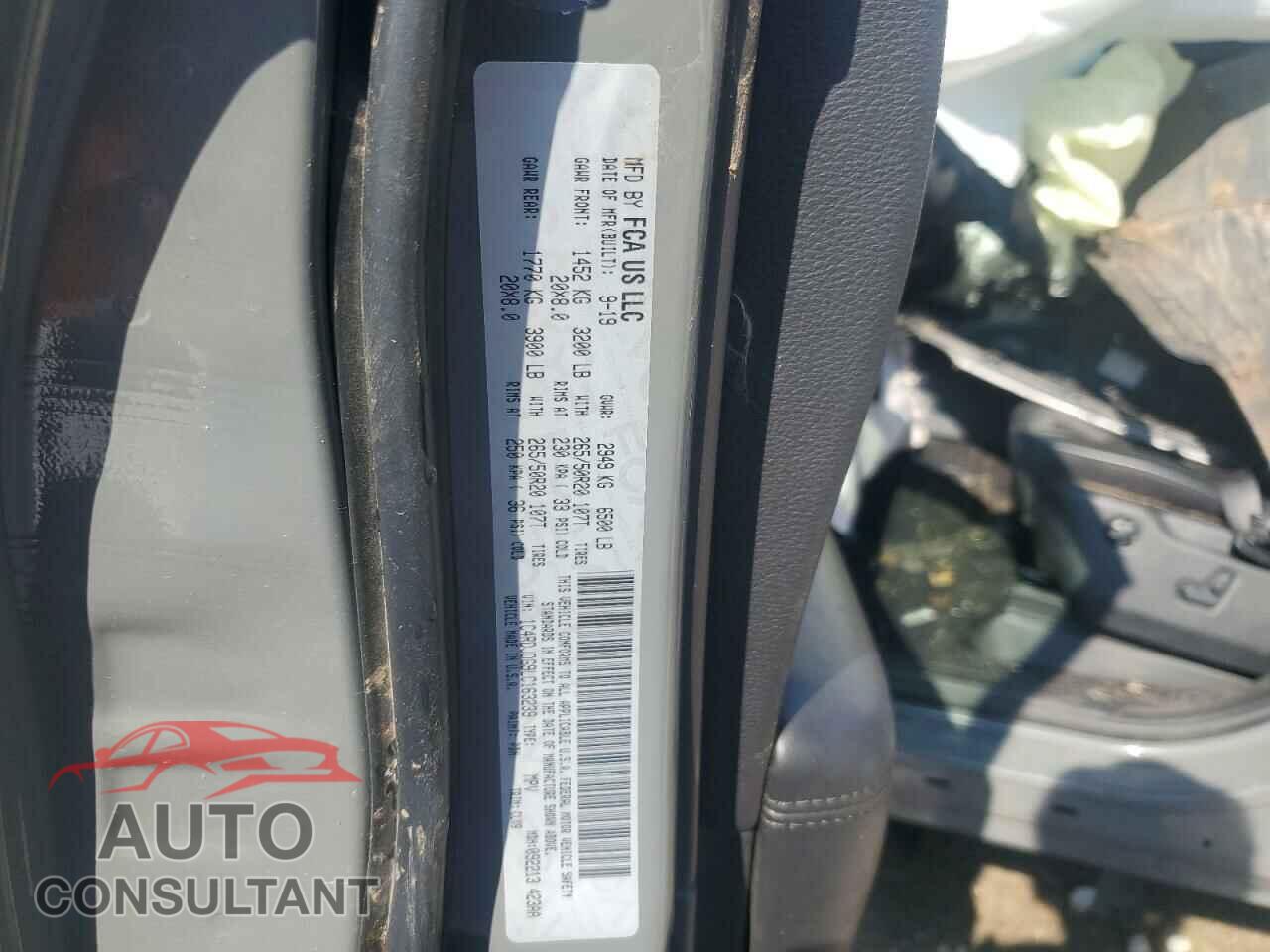 DODGE DURANGO 2020 - 1C4RDJDG9LC163239