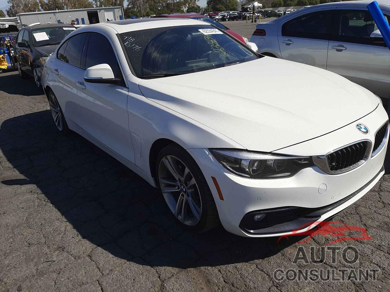 BMW 4 SERIES 2019 - WBA4J1C57KBM16448