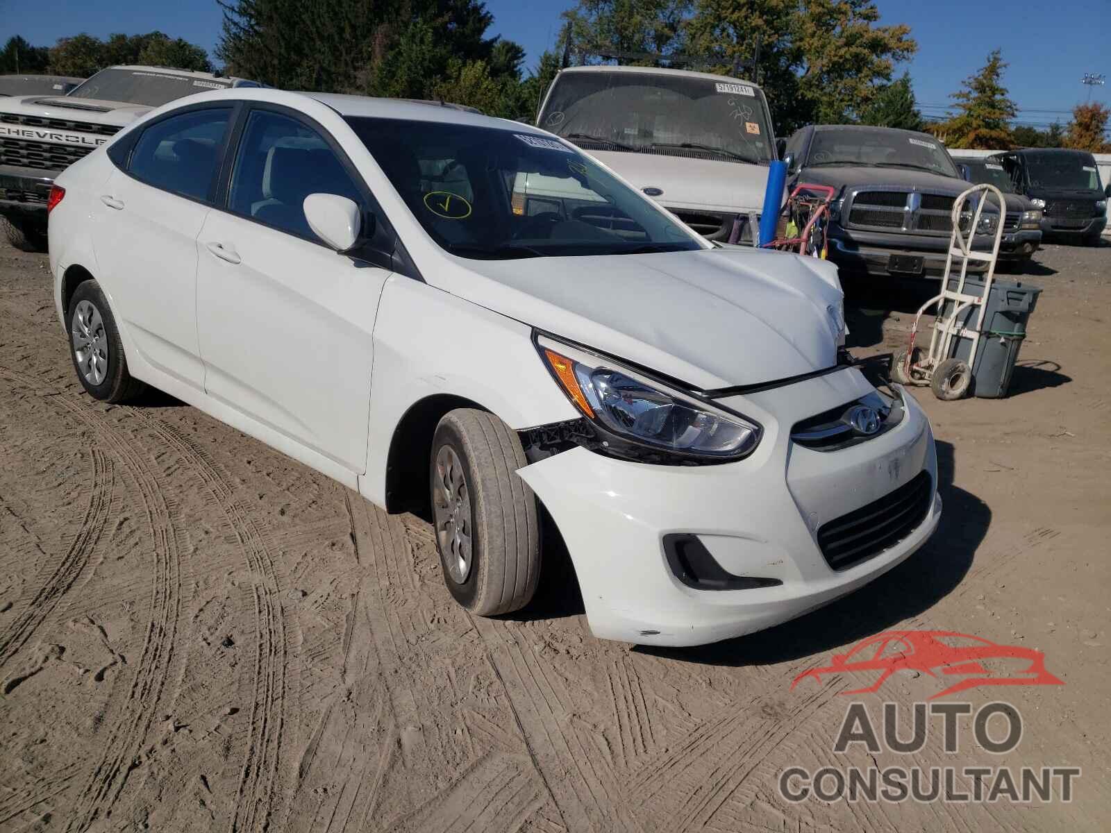HYUNDAI ACCENT 2017 - KMHCT4AE9HU167477