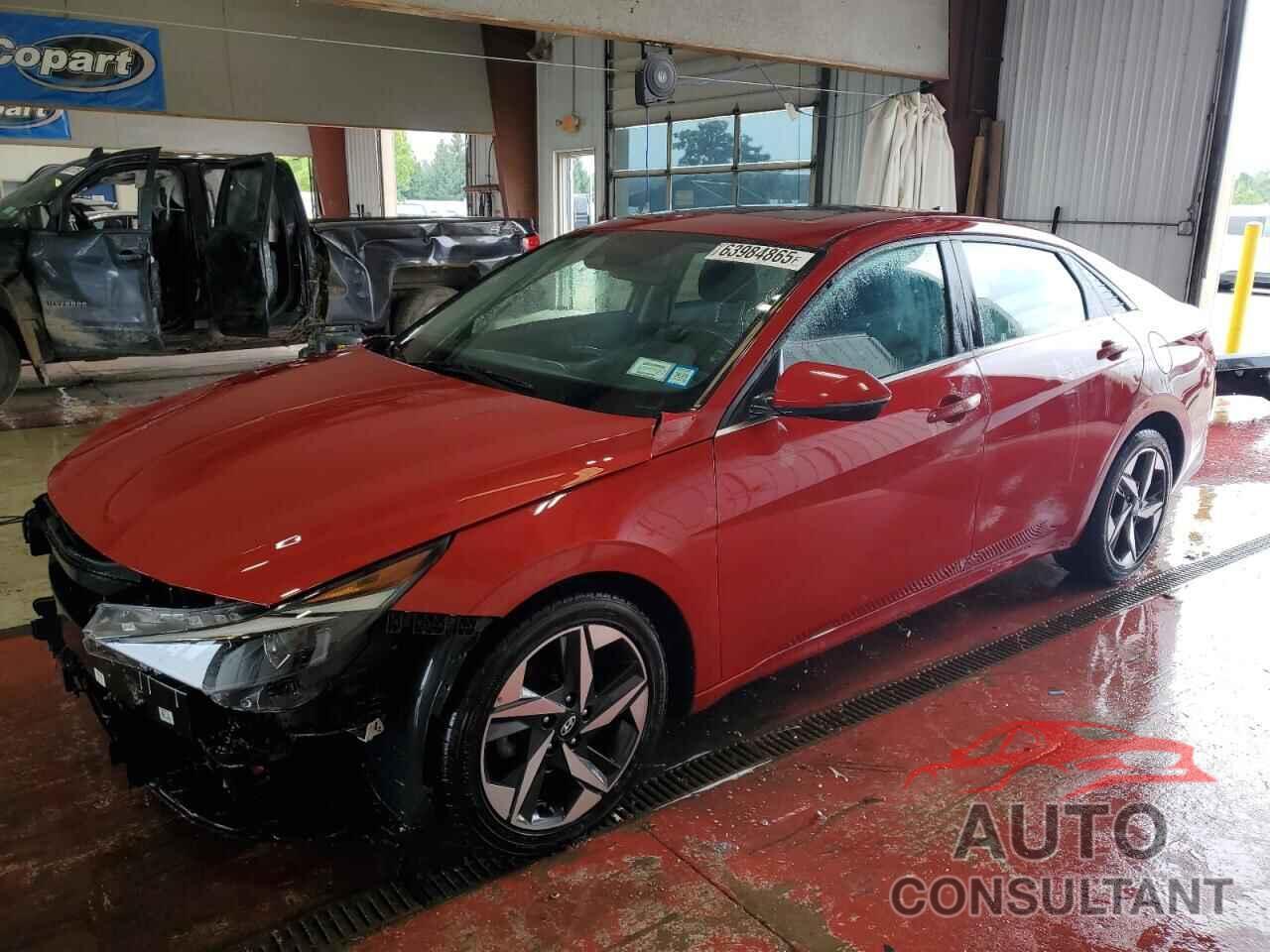 HYUNDAI ELANTRA 2021 - KMHLN4AGXMU127270