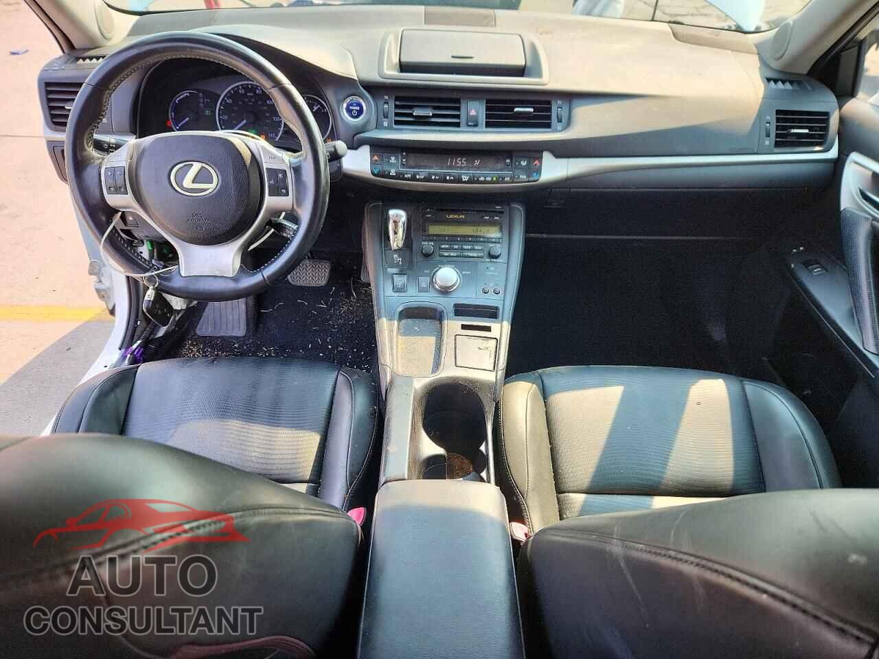 LEXUS CT 200 2012 - JTHKD5BH6C2087245
