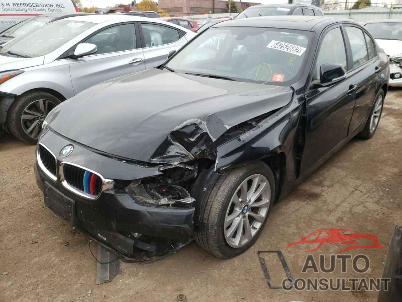 BMW 3 SERIES 2016 - WBA8A3C53GK690234