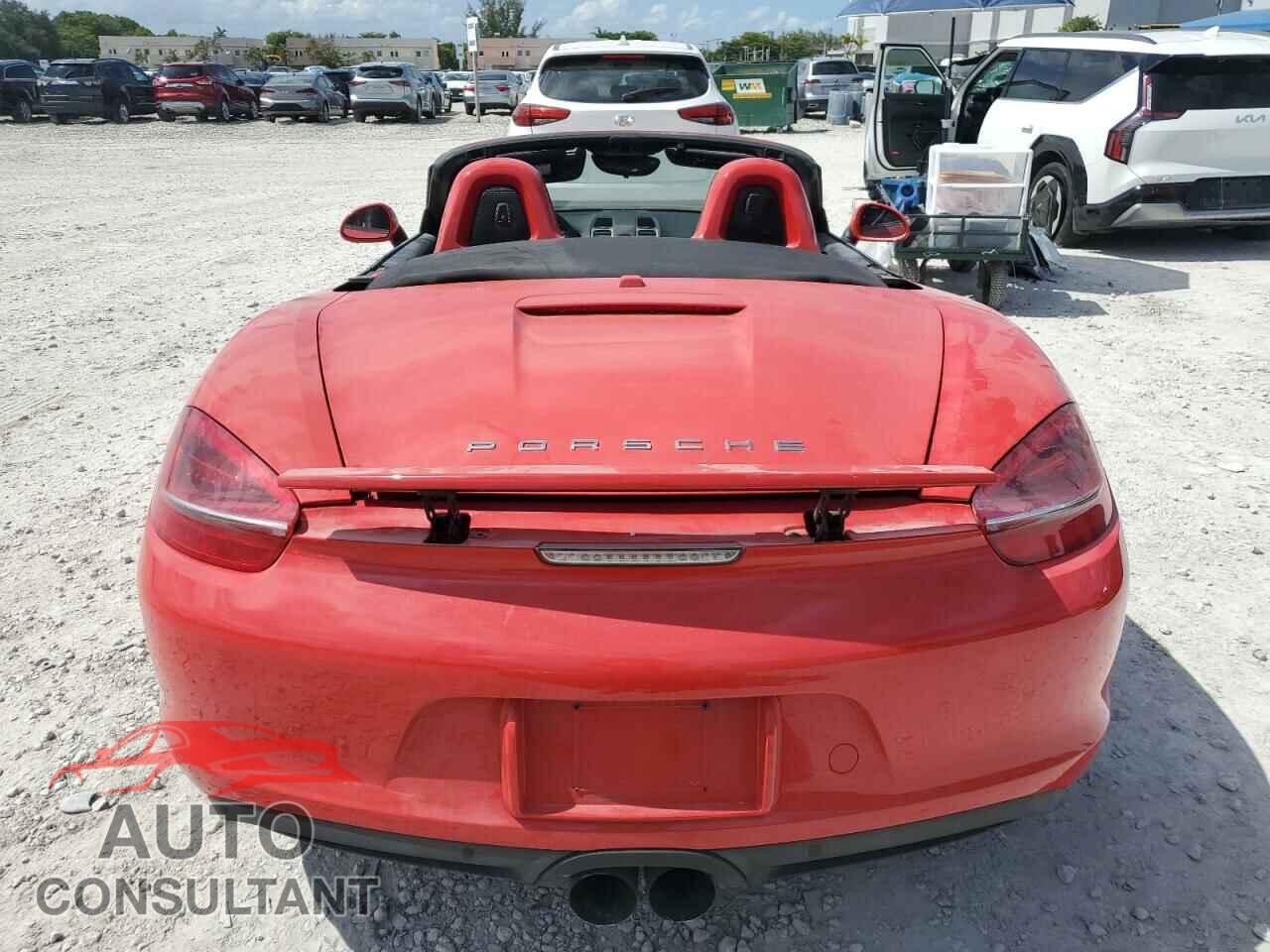 PORSCHE BOXSTER 2014 - WP0CA2A80EK120578