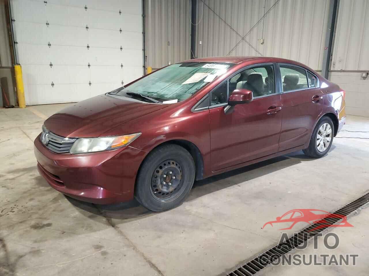HONDA CIVIC 2012 - 19XFB2F56CE345032