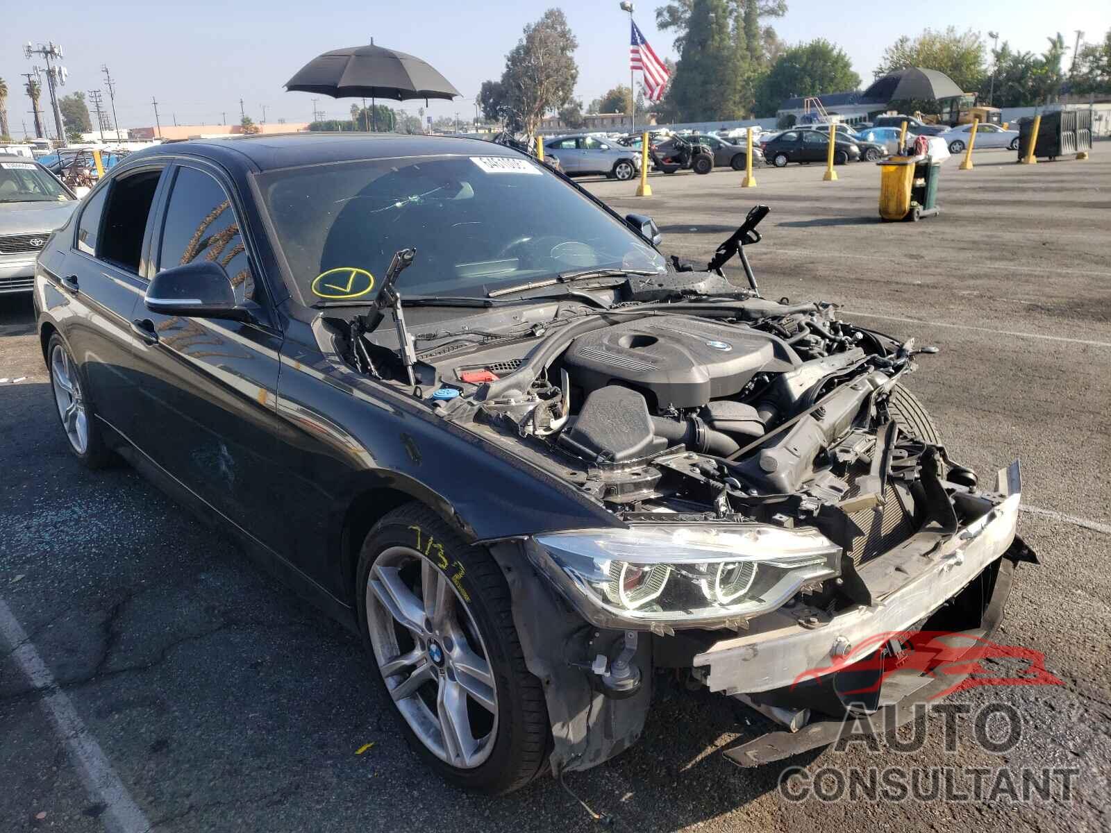 BMW 3 SERIES 2018 - WBA8B9G54JNU57754