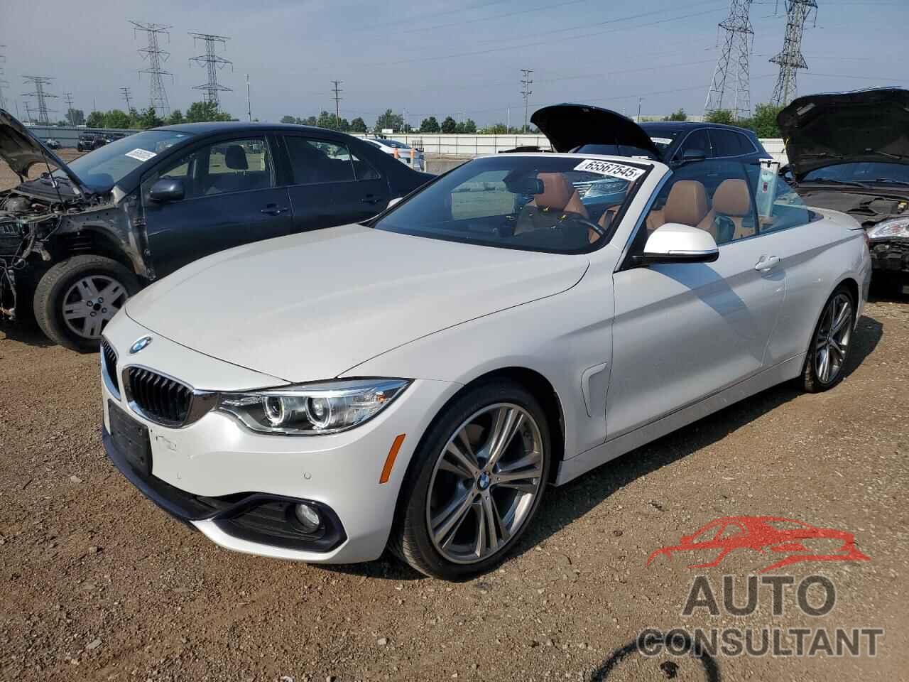 BMW 4 SERIES 2017 - WBA4U7C36H5H19868
