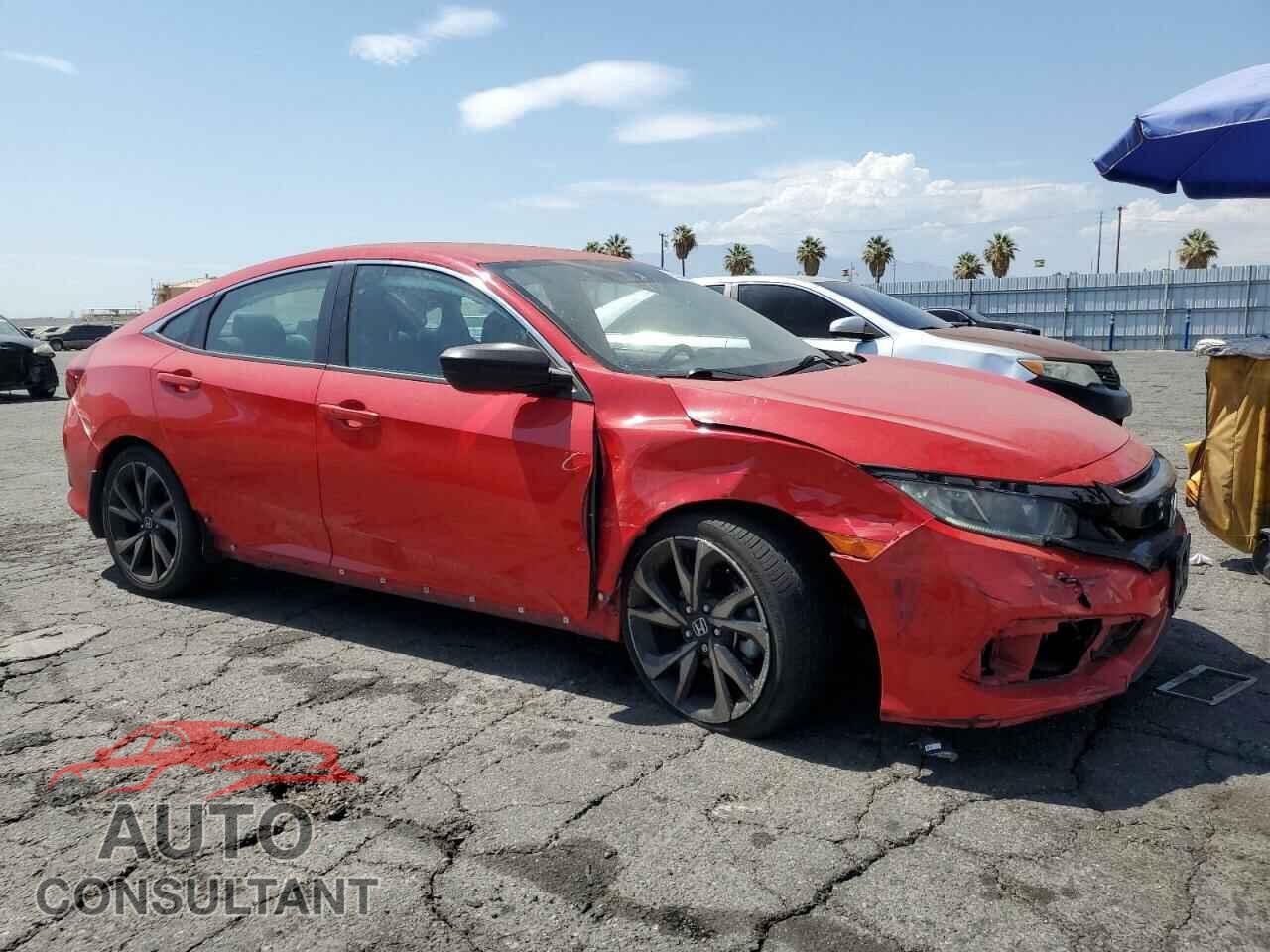 HONDA CIVIC 2019 - 2HGFC2F82KH524616