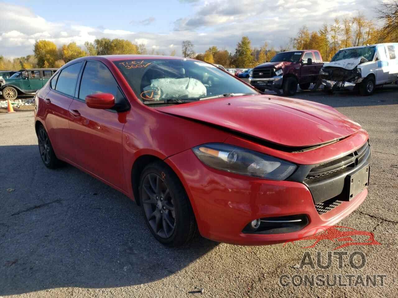 DODGE DART 2016 - 1C3CDFBBXGD578858