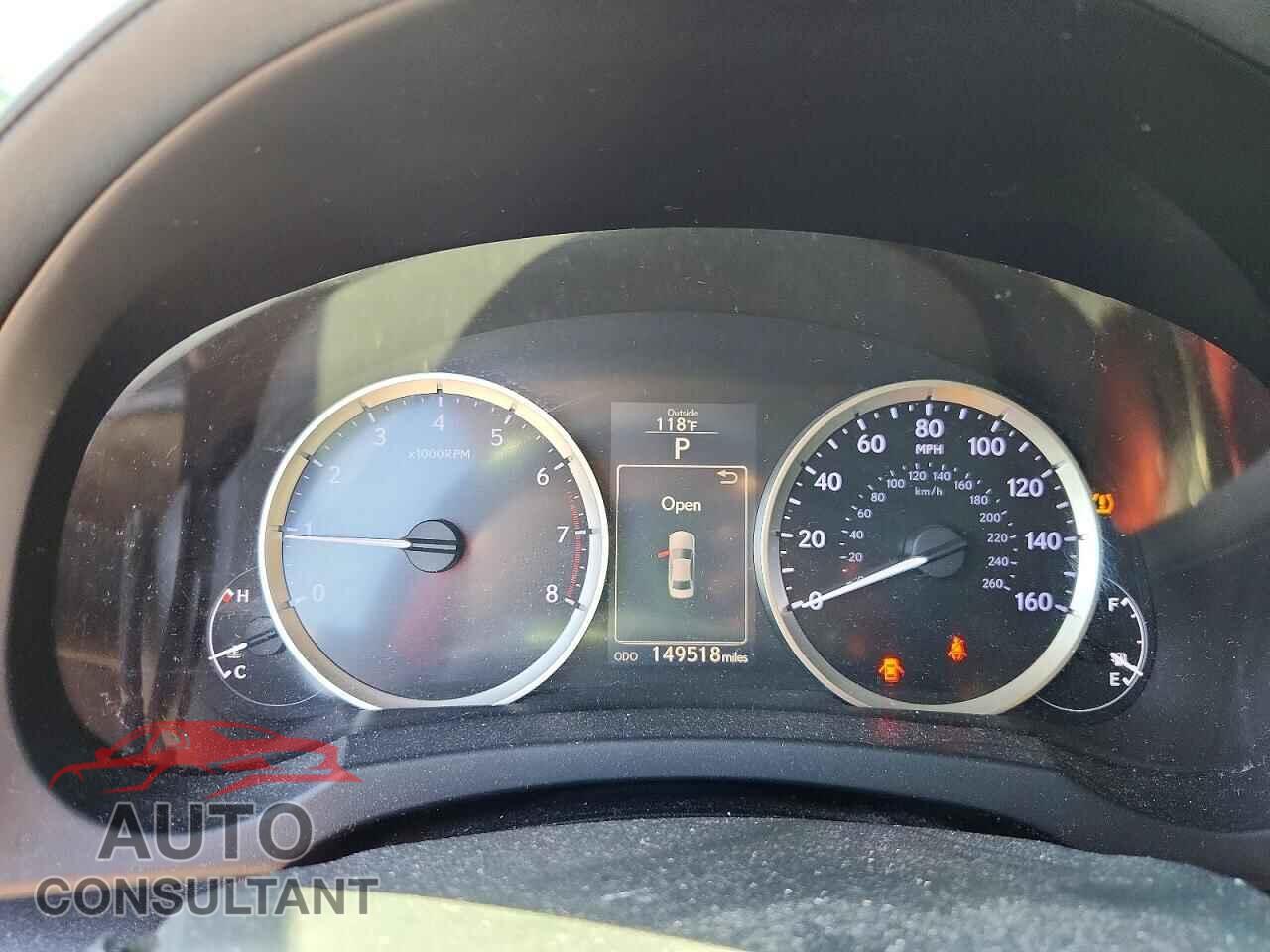 LEXUS IS 2015 - JTHBF1D27F5052695