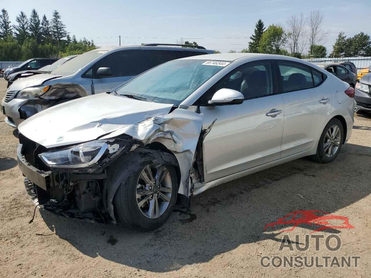 HYUNDAI ELANTRA 2018 - KMHD84LF3JU467873