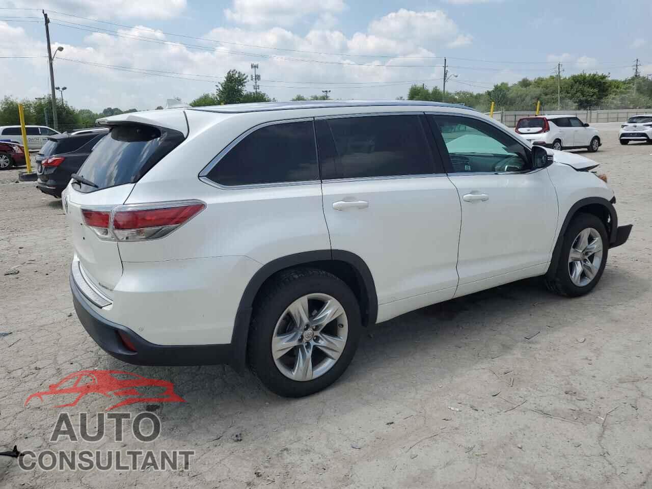 TOYOTA HIGHLANDER 2015 - 5TDDKRFH8FS204760