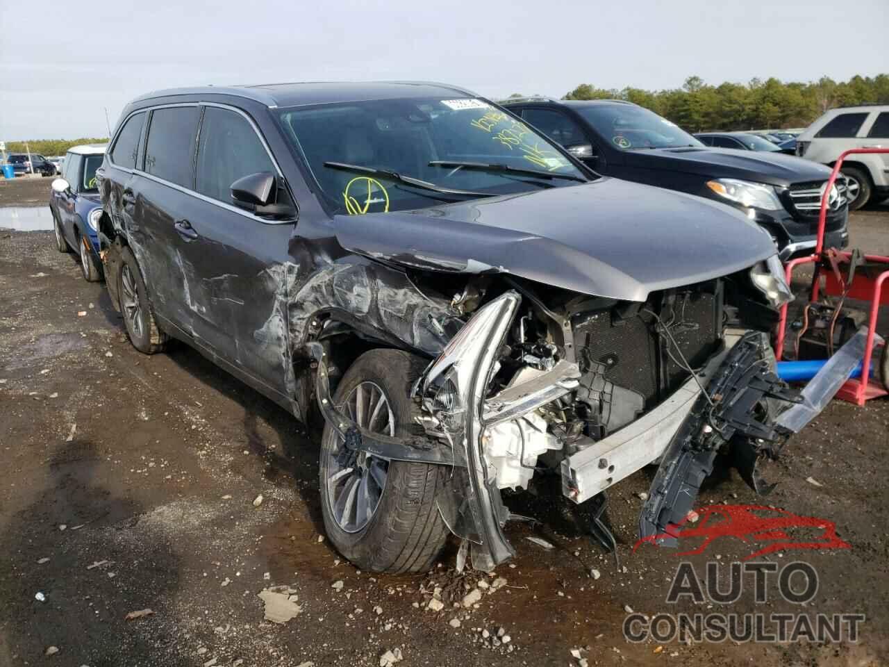 TOYOTA HIGHLANDER 2017 - 5TDJZRFH7HS387277