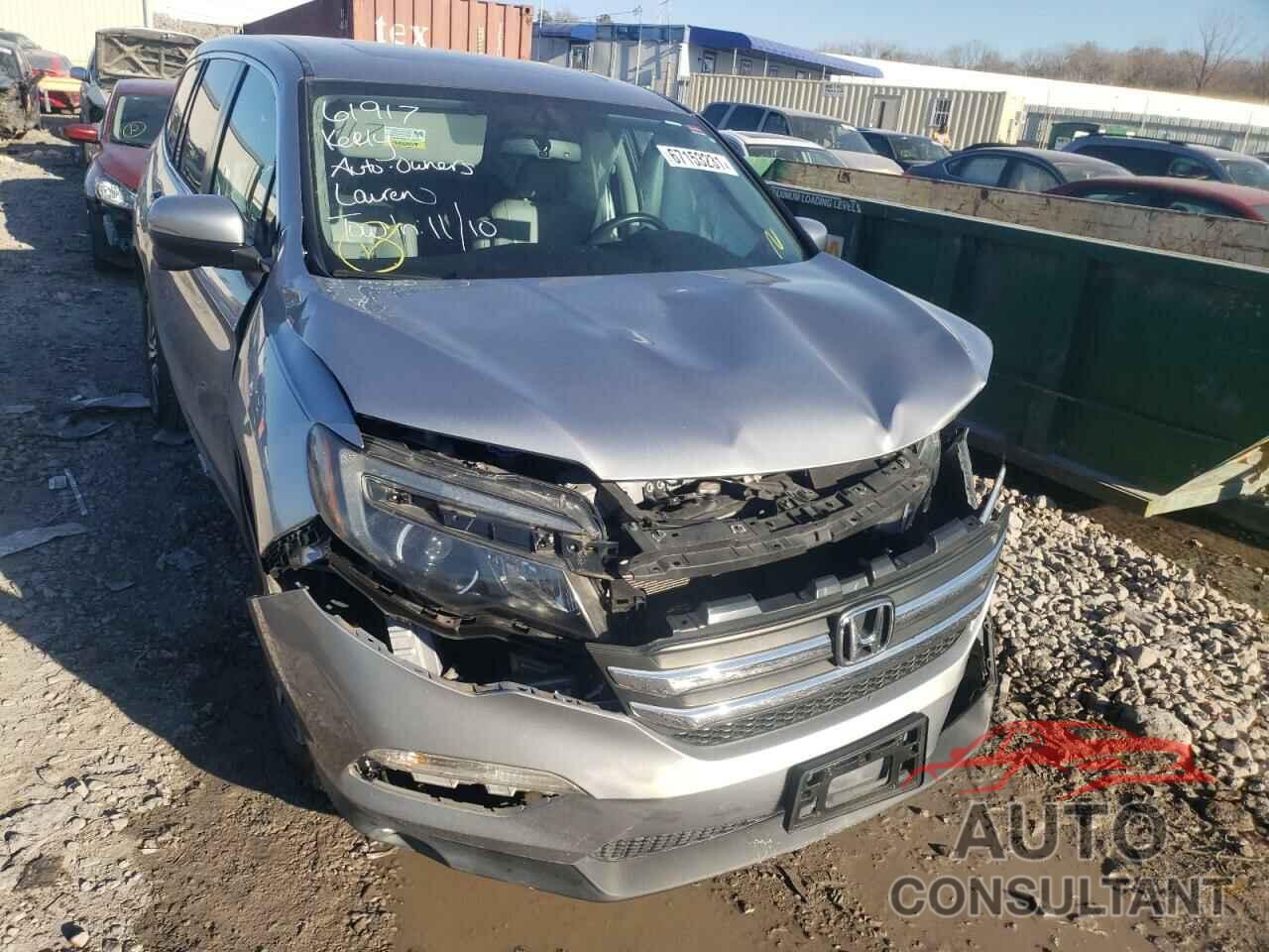 HONDA PILOT 2016 - 5FNYF5H51GB034278