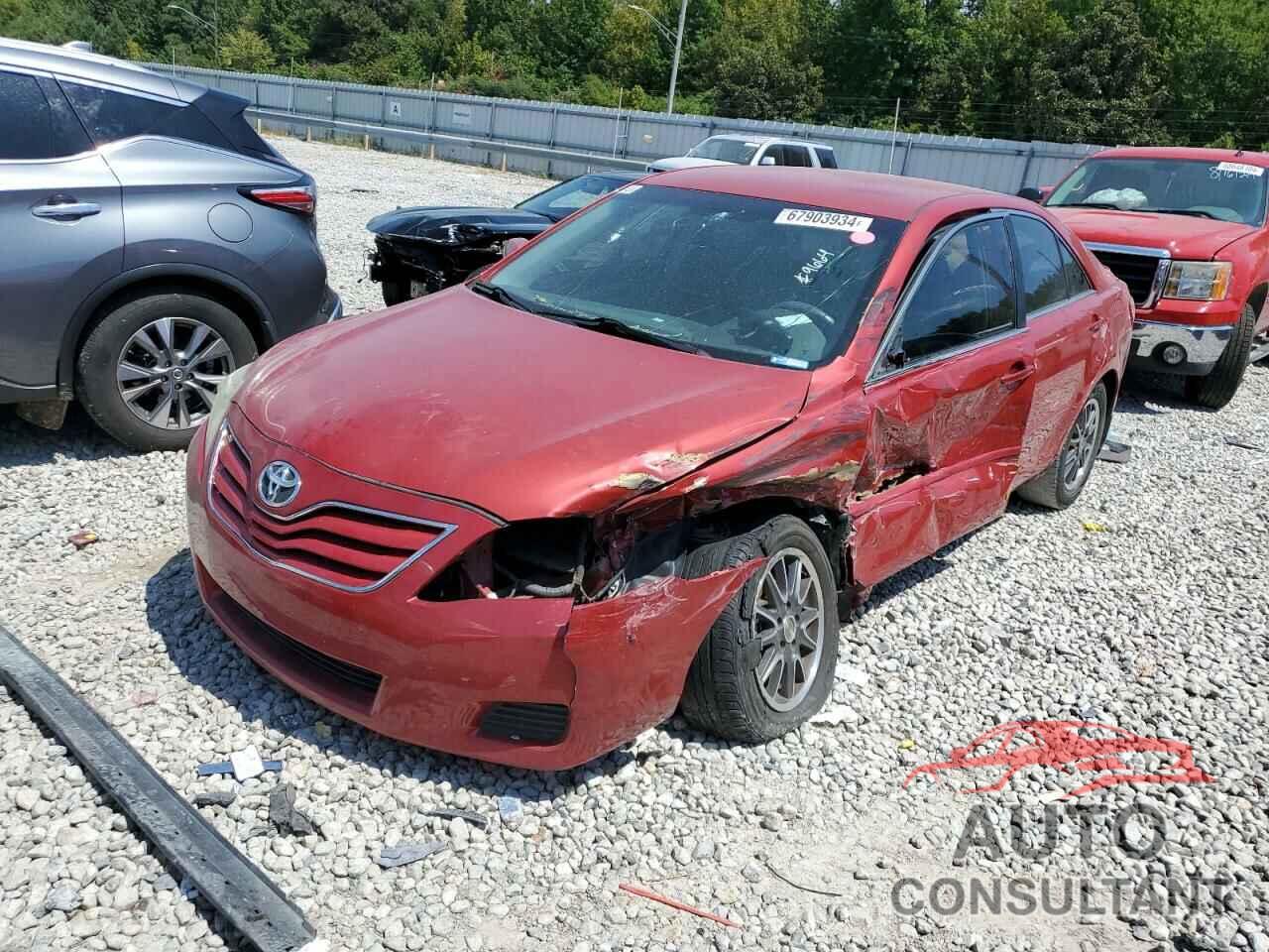 TOYOTA CAMRY 2010 - 4T4BF3EK1AR062988