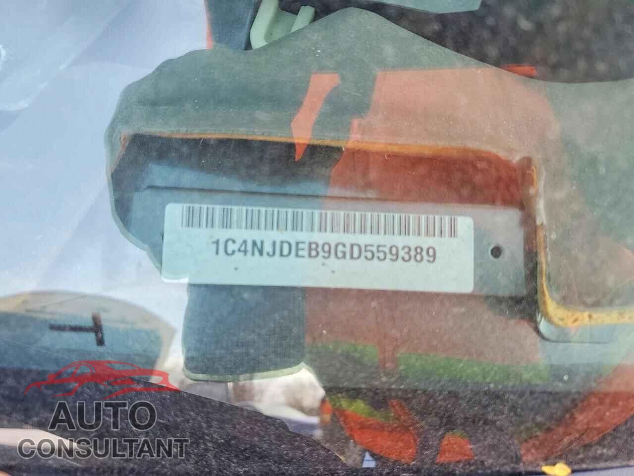 JEEP COMPASS 2016 - 1C4NJDEB9GD559389